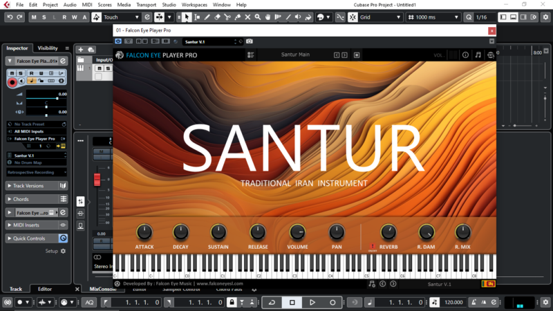 Santur V.1 VST Instrument