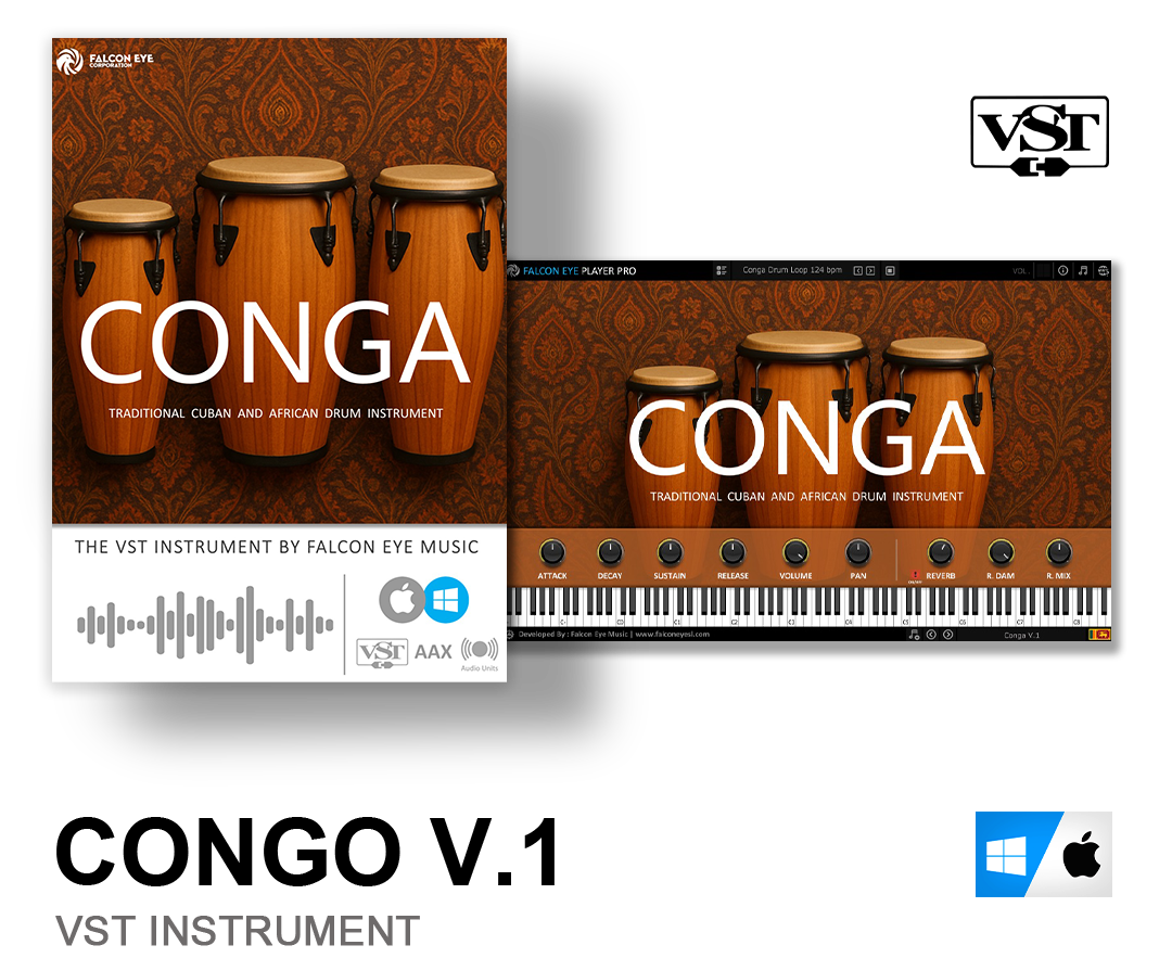 Conga V.1 VST Instrument